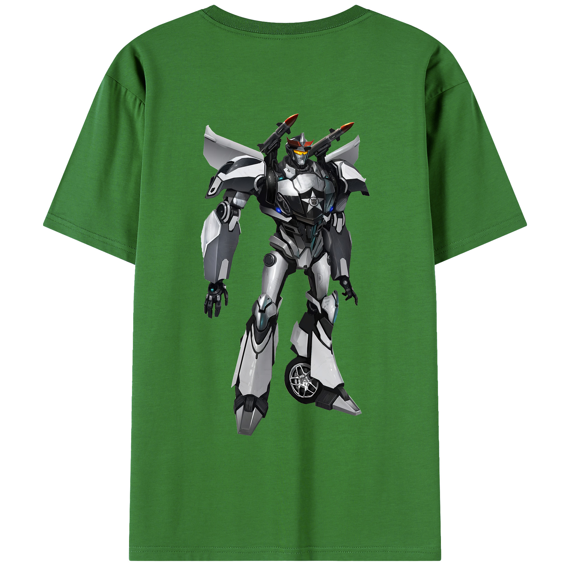 （画像用） Transformers トランスフォーマー レディース半袖Tシャツ(バックプリント)